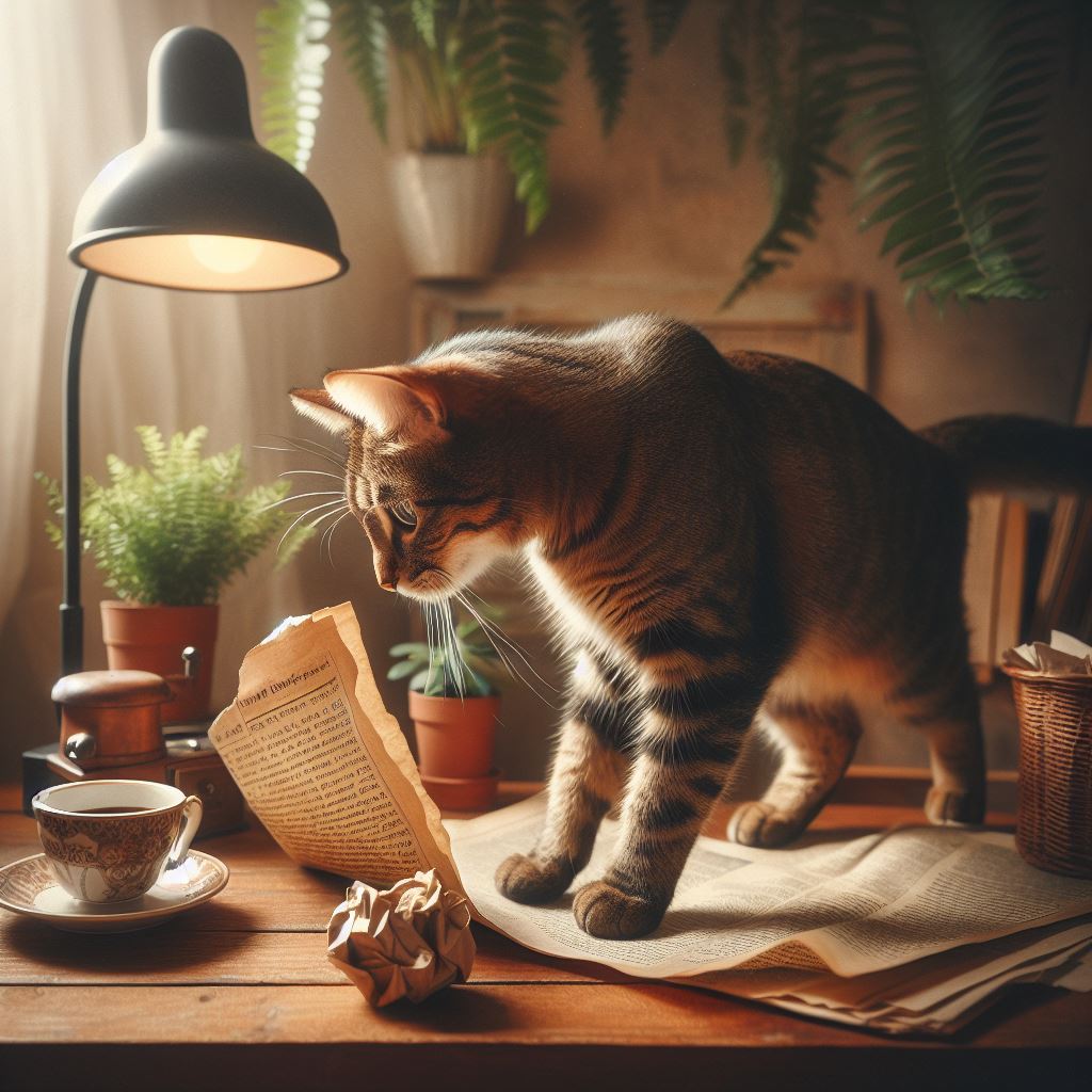 Kedim Sürekli Kağıt Yiyor Neden? Kediler Neden Kağıt Yer? Kediler Neden Sürekli Kağıt ve Karton Gibi Şeyler Yer?