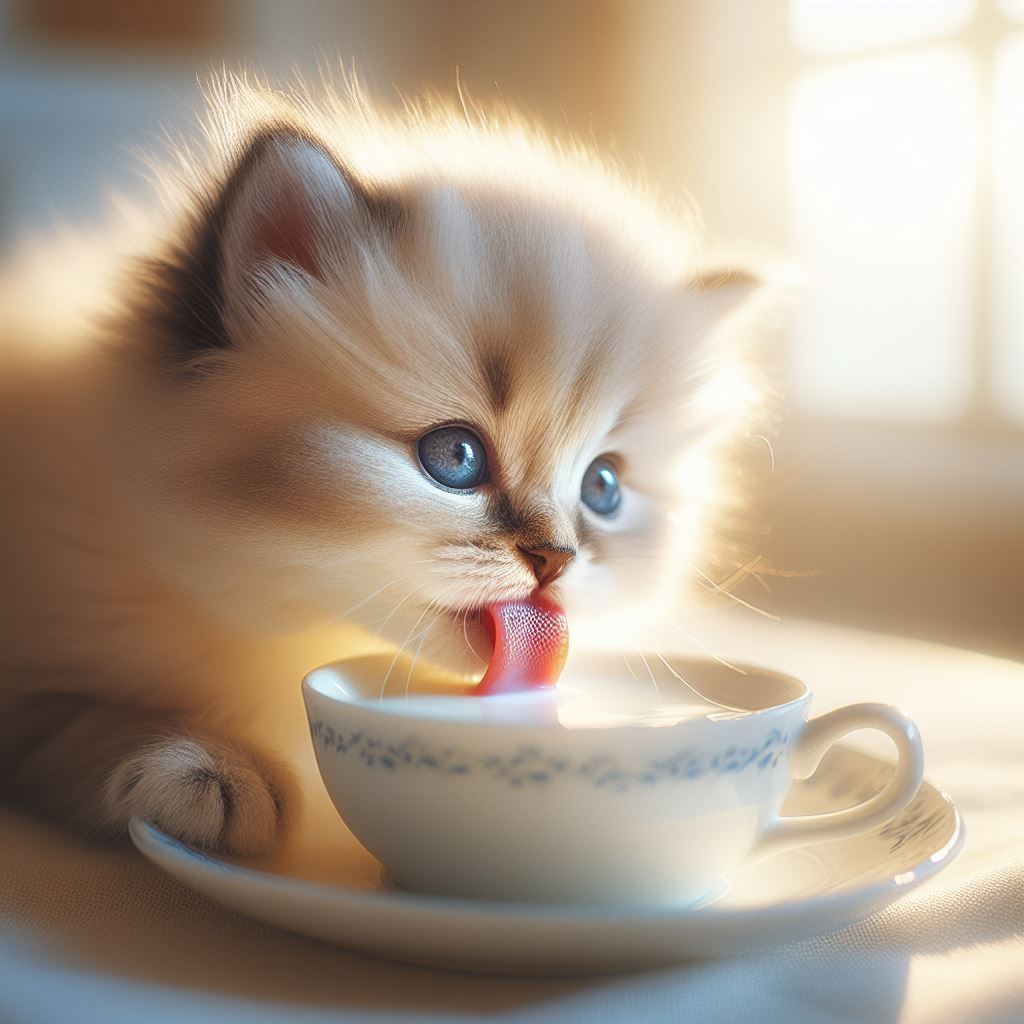 kedilerin neden süt sevdiğini, sütün kediler için olası zararlarını ve yavru kedilere süt verilip verilmemesi gerektiği